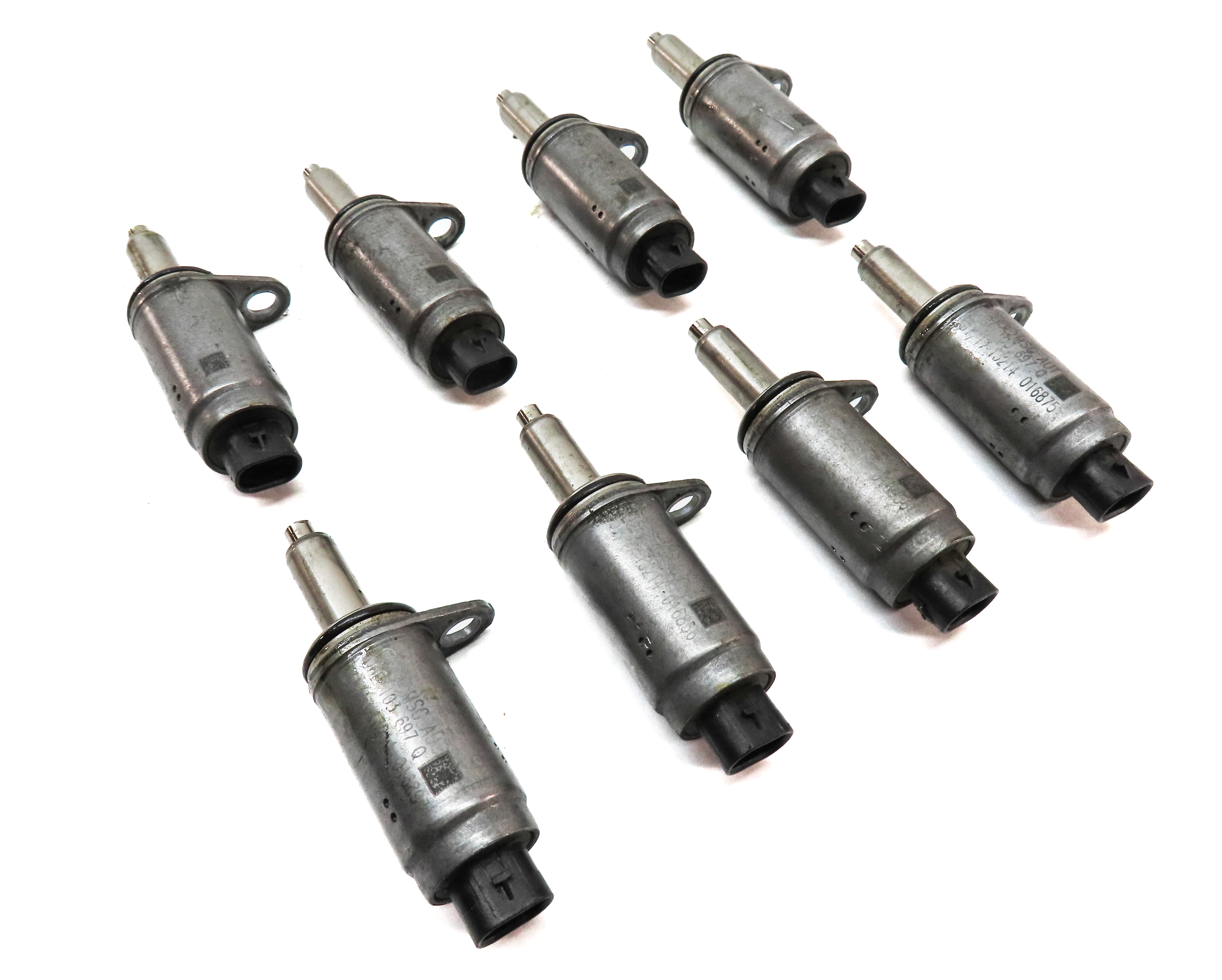 2018 AUDI A3 (8V) 2.0L TURBO (CZRA) ENGINE CAMSHAFT ADJUSTER SOLENOID SET/8 — exact item pictured